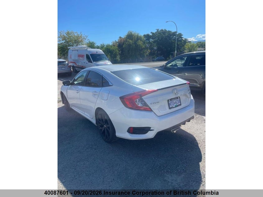 Vin: 2hgfc2f82lh006992, lot: 30106395, honda civic 20203