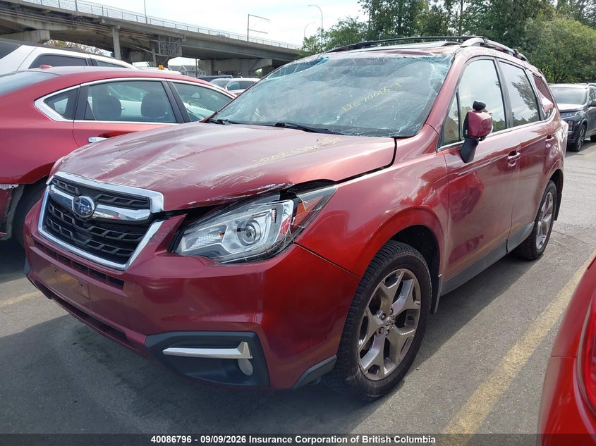 Vin: jf2sjeuc0hh486265, lot: 30106420, subaru forester 2.5i touring 20172