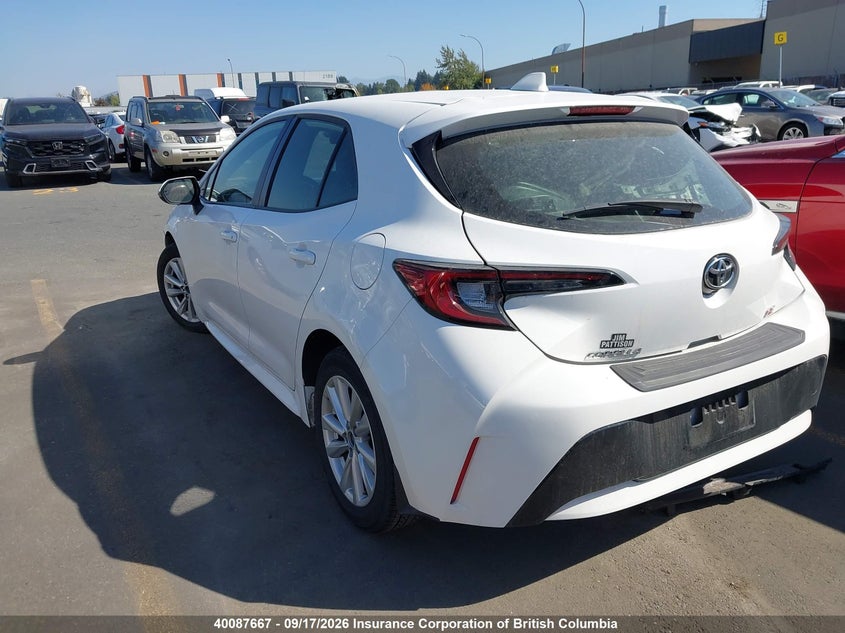 Vin: jtnk4mbexp3207464, lot: 30106482, toyota corolla se 20233