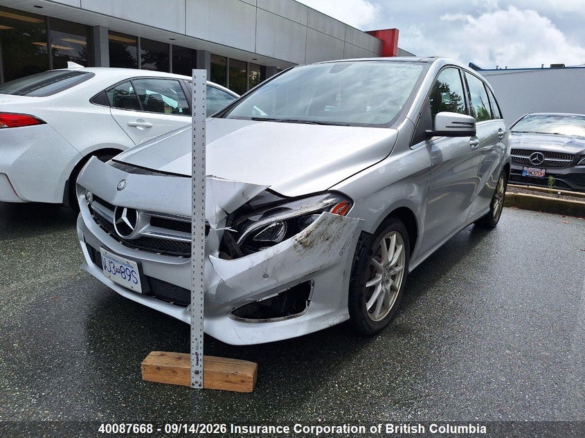 Vin: wddmh4gb7gj386533, lot: 30106483, mercedes-benz b 250 4matic 20162