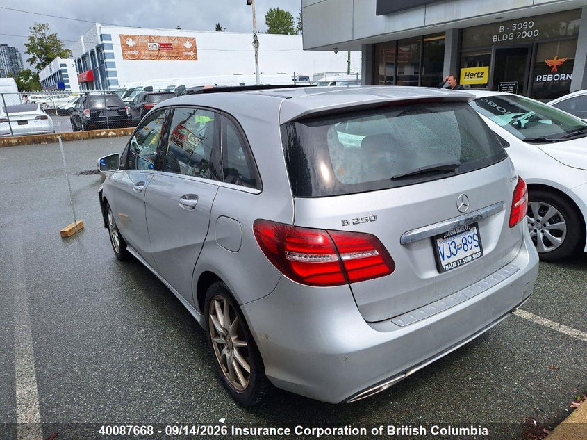 Vin: wddmh4gb7gj386533, lot: 30106483, mercedes-benz b 250 4matic 20163
