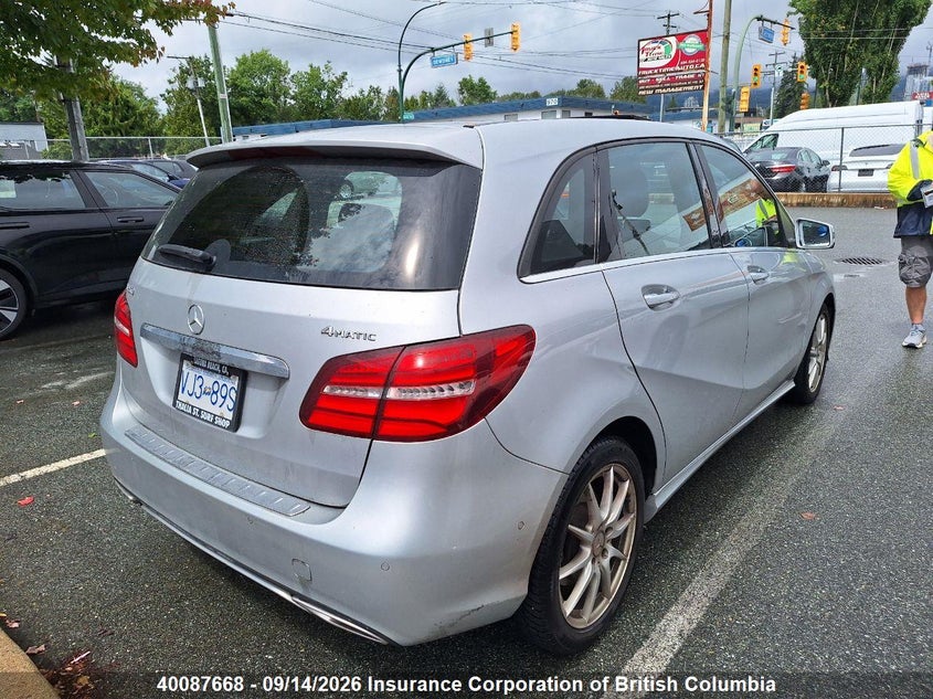 Vin: wddmh4gb7gj386533, lot: 30106483, mercedes-benz b 250 4matic 20164