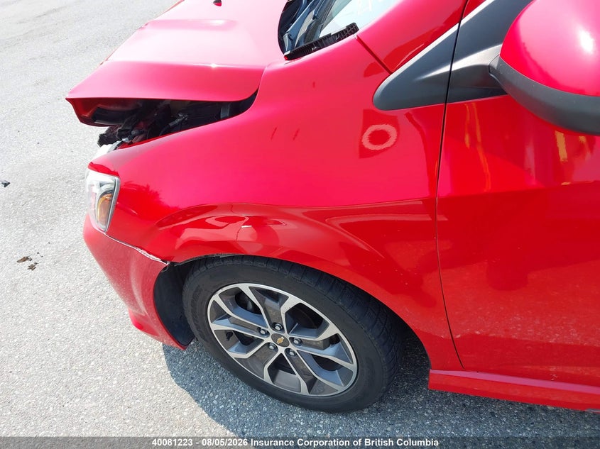 Vin: 1g1jd6sb6h4160746, lot: 30106488, chevrolet sonic lt 20172