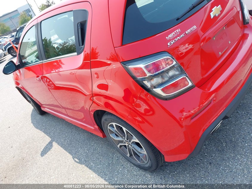 Vin: 1g1jd6sb6h4160746, lot: 30106488, chevrolet sonic lt 20173