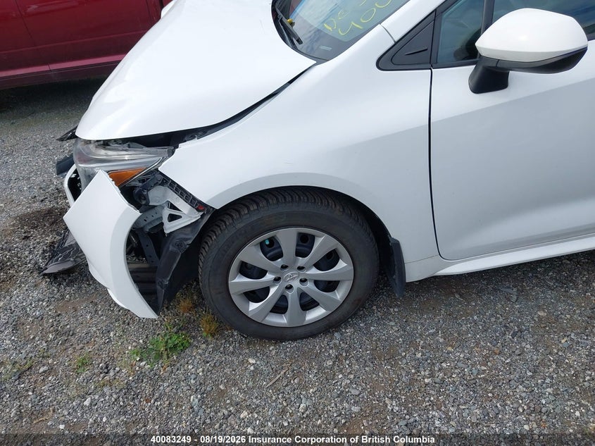 Vin: 5yfbprbe2lp055934, lot: 30106494, toyota corolla le 20202
