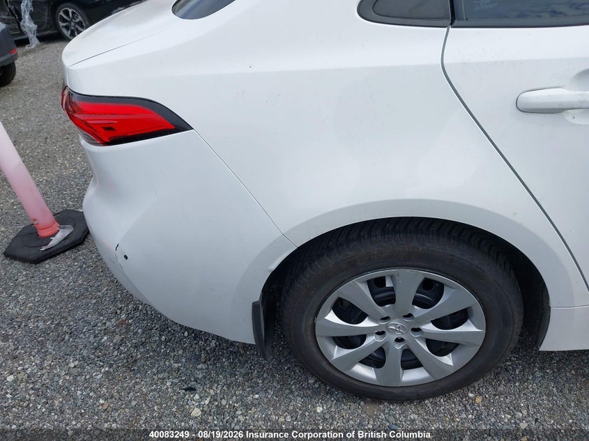 Vin: 5yfbprbe2lp055934, lot: 30106494, toyota corolla le 20204