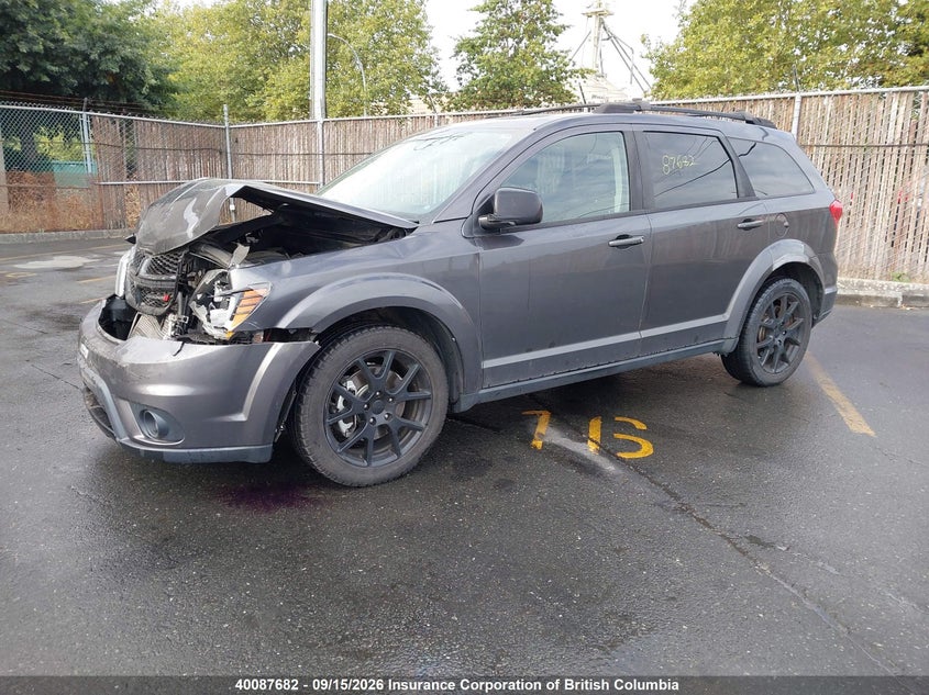 Vin: 3c4pdccg9ft754250, lot: 30106500, dodge journey sxt/limited 20152