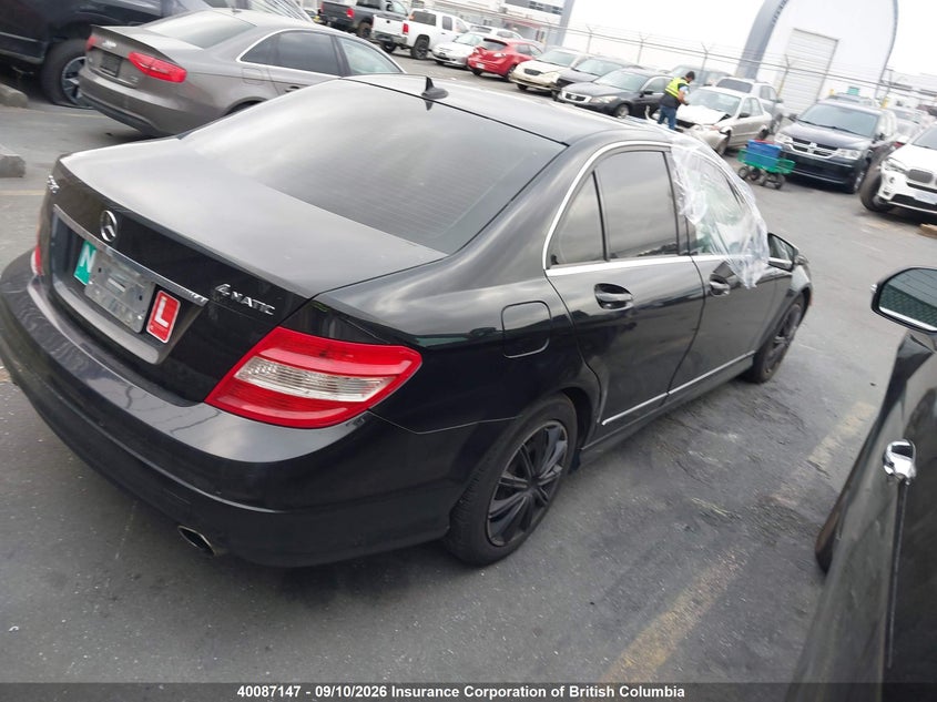 Vin: wddgf8fb9ba513092, lot: 30106503, mercedes-benz c 250 4matic 20114