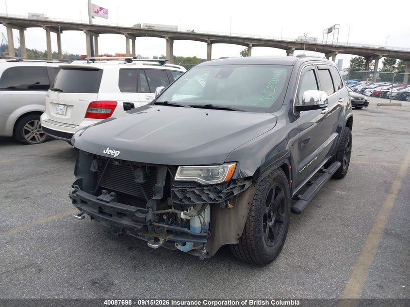 Vin: 1c4rjfcmxec394568, lot: 30106519, jeep grand cherokee overland 20142