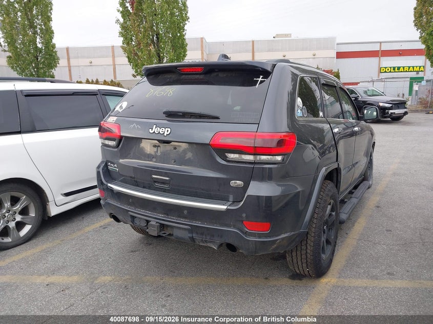 Vin: 1c4rjfcmxec394568, lot: 30106519, jeep grand cherokee overland 20144