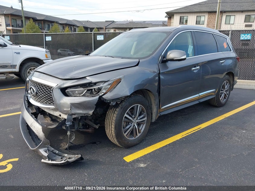 Vin: 5n1dl0mm3hc501248, lot: 30106533, infiniti qx60 20172