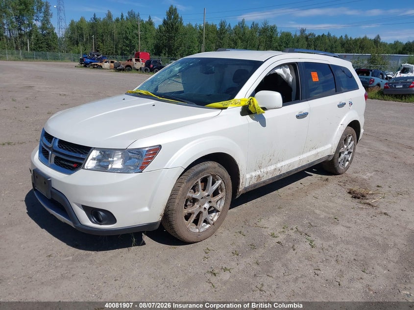 Vin: 3c4pddfg8gt128871, lot: 30106558, dodge journey r/t 20162