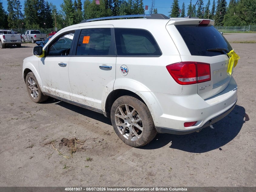 Vin: 3c4pddfg8gt128871, lot: 30106558, dodge journey r/t 20163