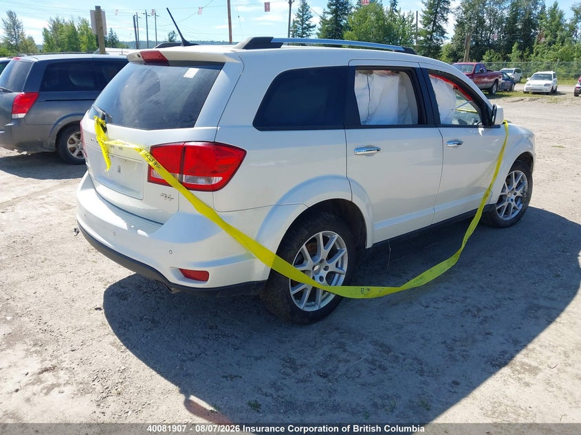 Vin: 3c4pddfg8gt128871, lot: 30106558, dodge journey r/t 20164