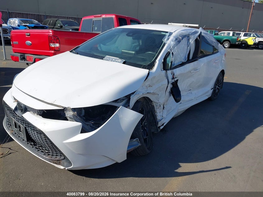Vin: 5yfbprbe2lp122547, lot: 30106584, toyota corolla le 20202