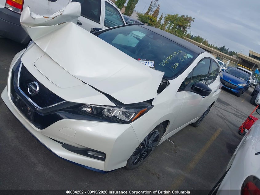 Vin: 1n4bz1dp8lc302981, lot: 30106593, nissan leaf sl plus 20202