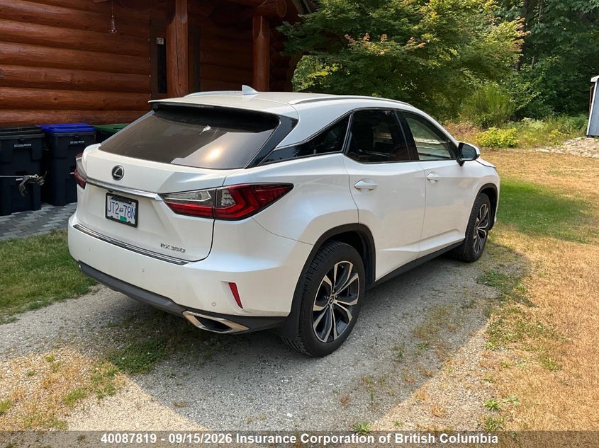 Vin: 2t2bzmca4jc153932, lot: 30106662, lexus rx 350 20184