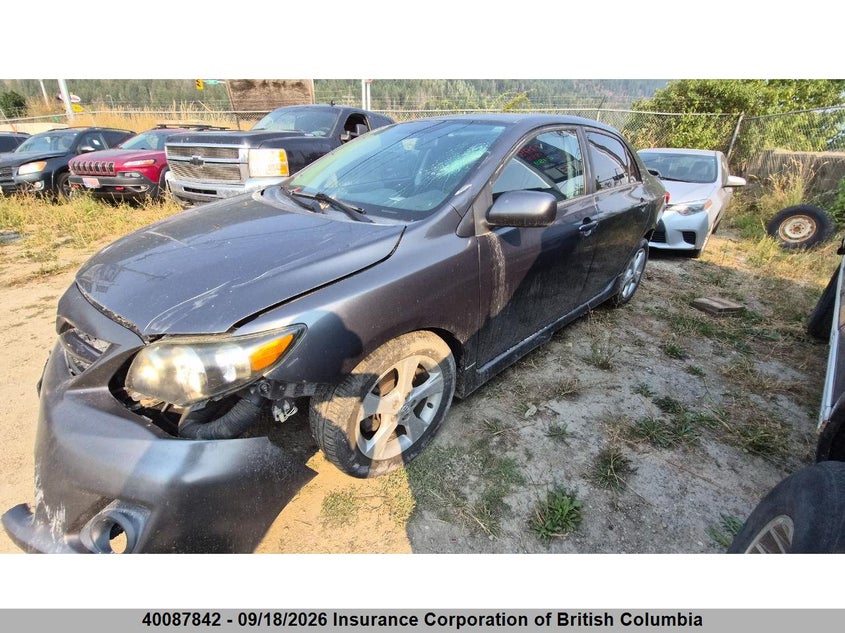 Vin: 2t1bu4ee4cc873849, lot: 30106685, toyota corolla s/le 20122