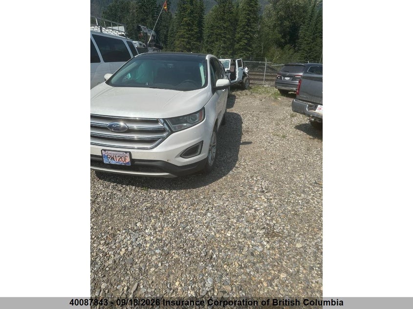 Vin: 2fmpk4k81gbc32646, lot: 30106686, ford edge 20162