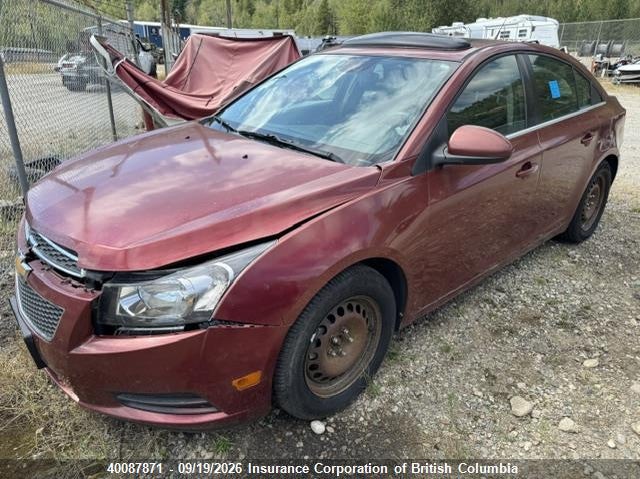 Vin: 1g1pg5sc3c7399893, lot: 30106716, chevrolet cruze 20122