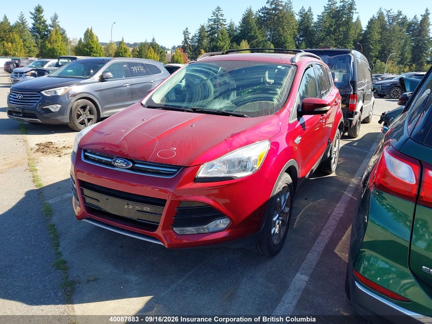 Vin: 1fmcu9h92dud28250, lot: 30106729, ford escape sel 20132