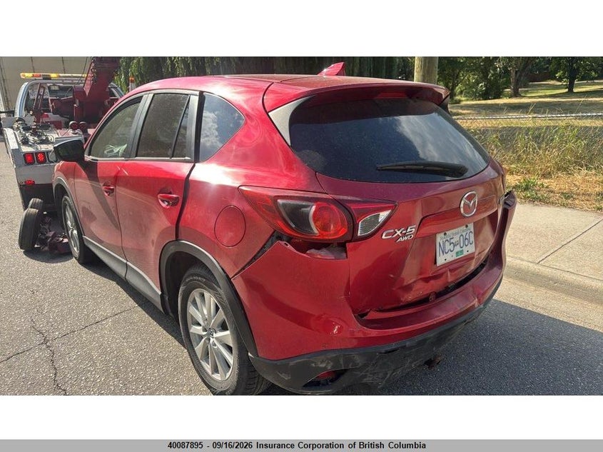 Vin: jm3ke4cy1g0725532, lot: 30106744, mazda cx-5 20163