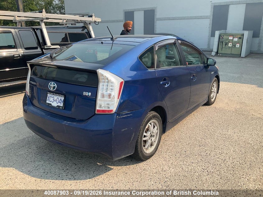 Vin: jtdkn3duxa0124545, lot: 30106754, toyota prius 20104