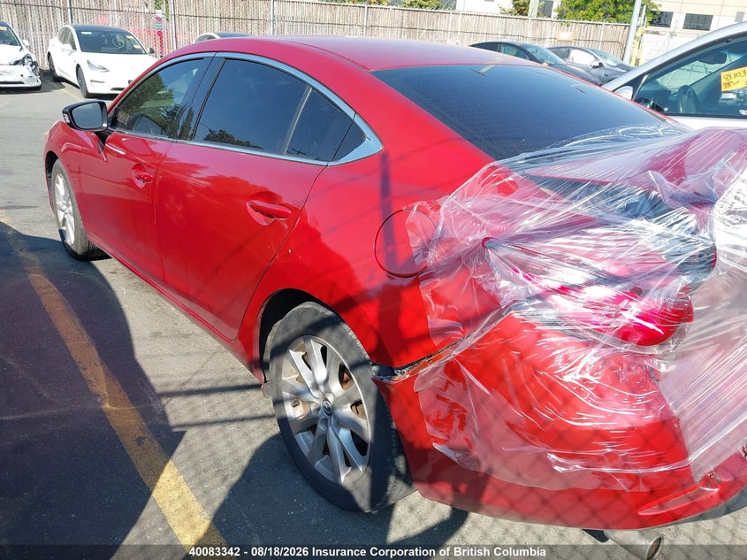 Vin: jm1gj1v68f1173248, lot: 30106777, mazda 6 touring 20153