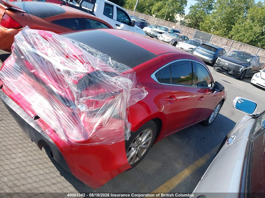 Vin: jm1gj1v68f1173248, lot: 30106777, mazda 6 touring 20154