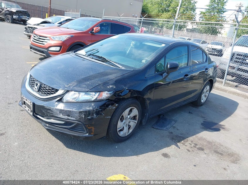 Vin: 2hgfb2f47eh022821, lot: 30106784, honda civic lx 20142