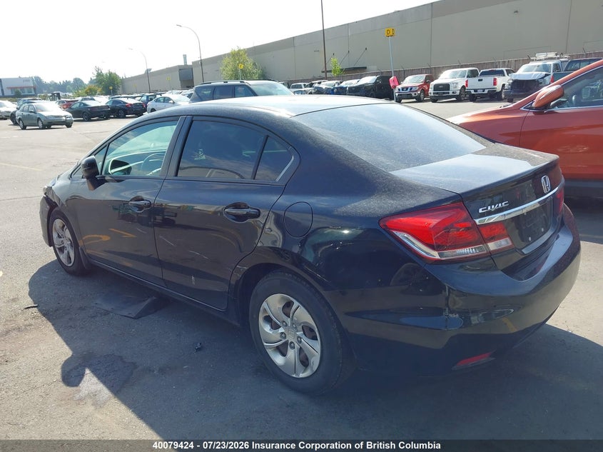 Vin: 2hgfb2f47eh022821, lot: 30106784, honda civic lx 20143