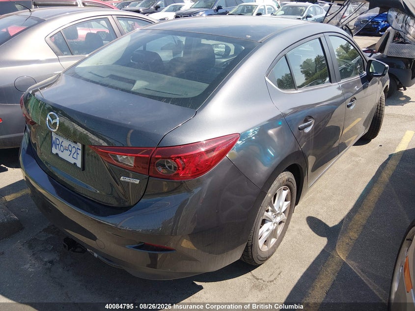 Vin: 3mzbm1v79gm245456, lot: 30106794, mazda 3 touring 20164