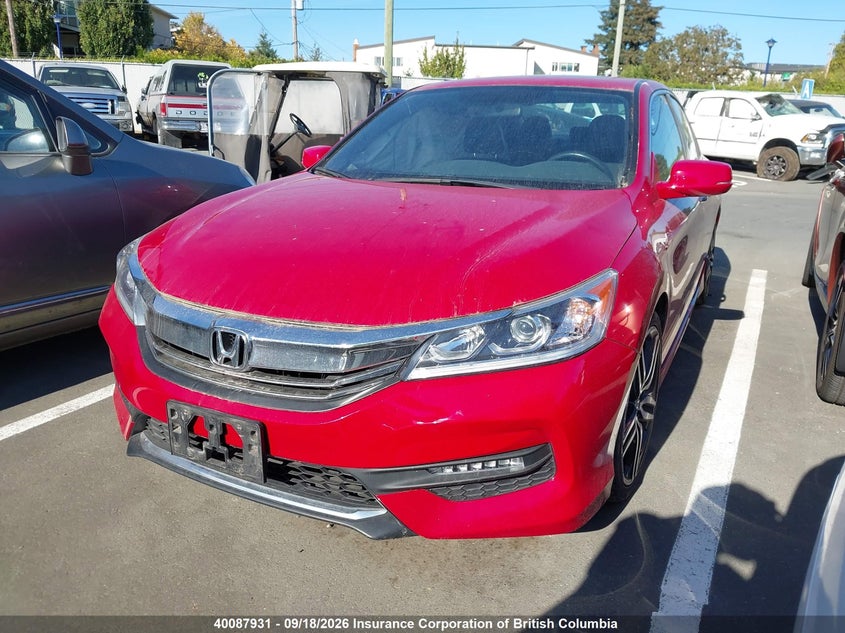 Vin: 1hgcr2e5xha809905, lot: 30106795, honda accord sport 20172