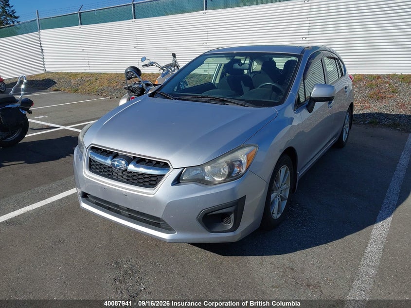 Vin: jf1gpac63e8319665, lot: 30106806, subaru impreza 2.0i touring package 20142