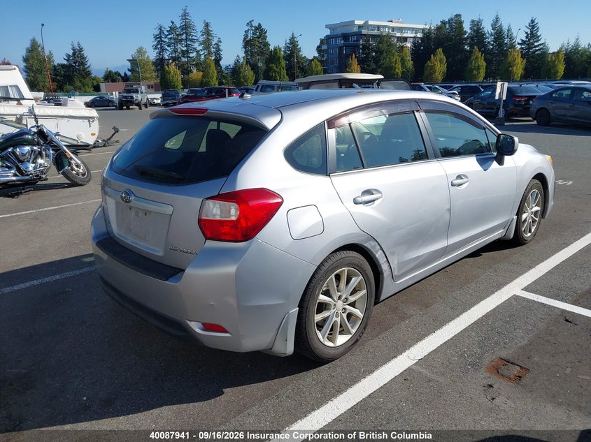 Vin: jf1gpac63e8319665, lot: 30106806, subaru impreza 2.0i touring package 20144
