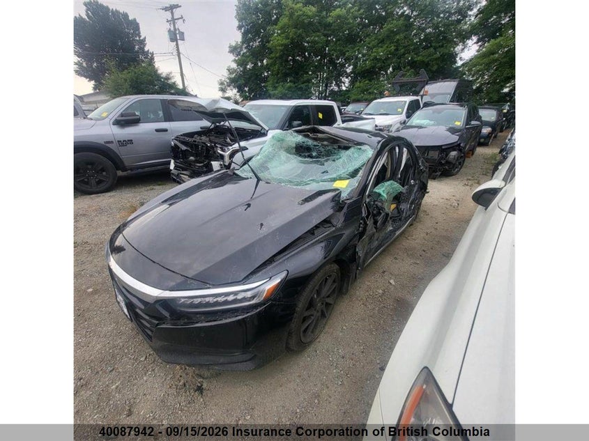Vin: 1hgcv2f96ka800784, lot: 30106807, honda accord touring 20192