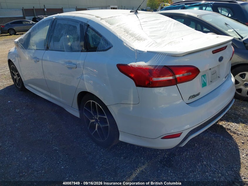 Vin: 1fadp3fe6fl284667, lot: 30106817, ford focus 20153