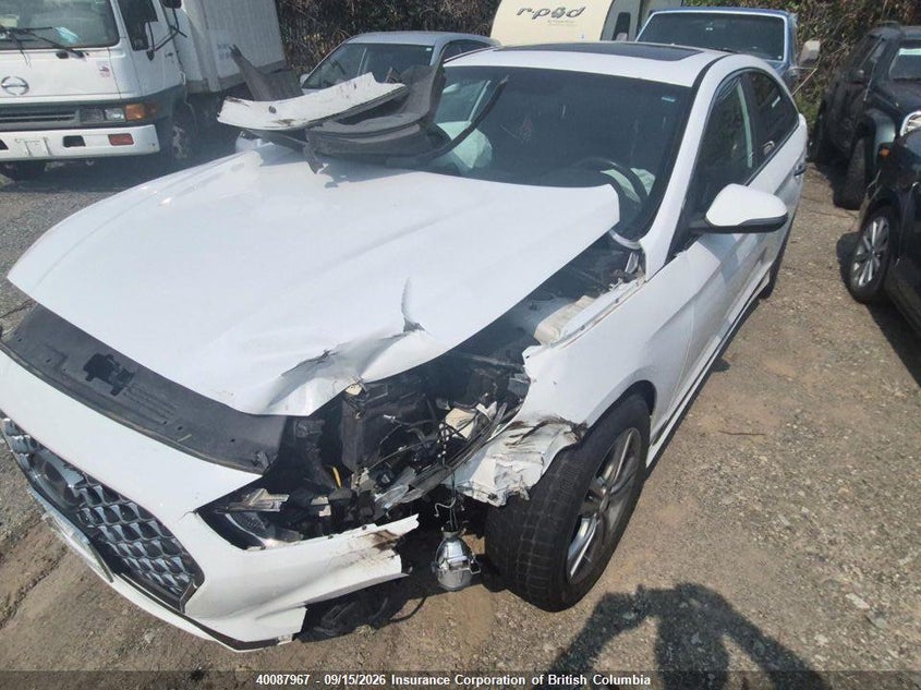 Vin: 5npe34af8kh785302, lot: 30106836, hyundai sonata essential 20192