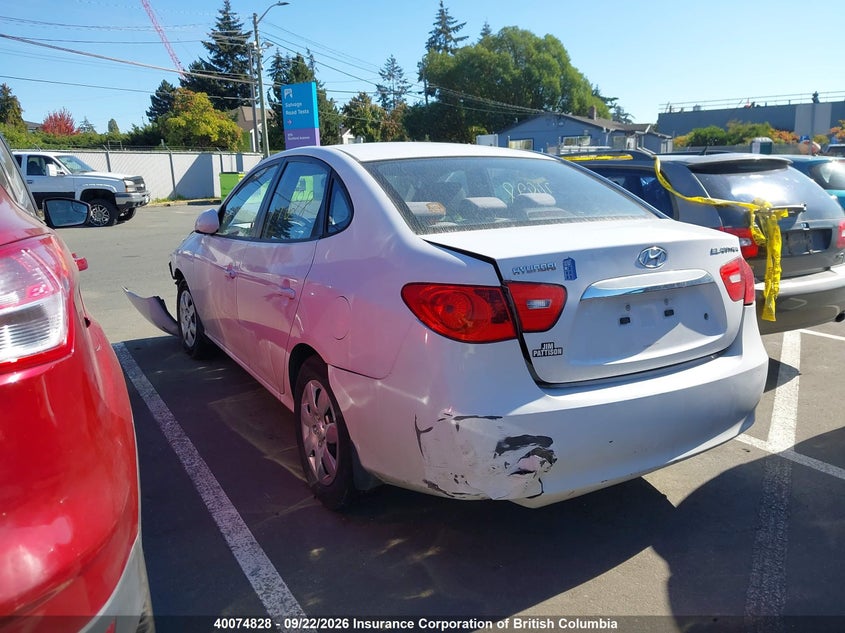 Vin: kmhdu4bd2au028479, lot: 30106841, hyundai elantra blue/gls/se 20103