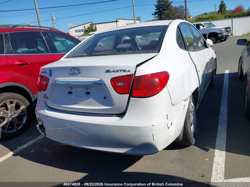 Vin: kmhdu4bd2au028479, lot: 30106841, hyundai elantra blue/gls/se 20104