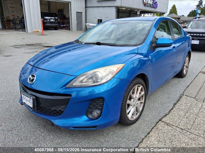 Vin: jm1bl1w58c1586695, lot: 30106859, mazda 3 mazda gt 20122
