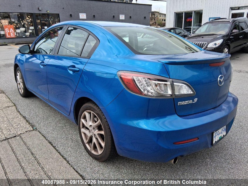 Vin: jm1bl1w58c1586695, lot: 30106859, mazda 3 mazda gt 20123