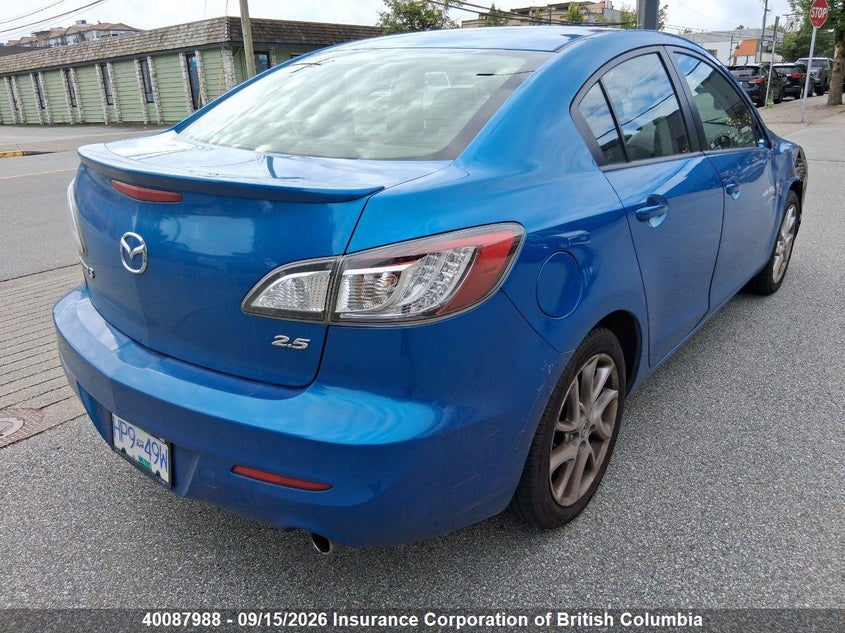 Vin: jm1bl1w58c1586695, lot: 30106859, mazda 3 mazda gt 20124