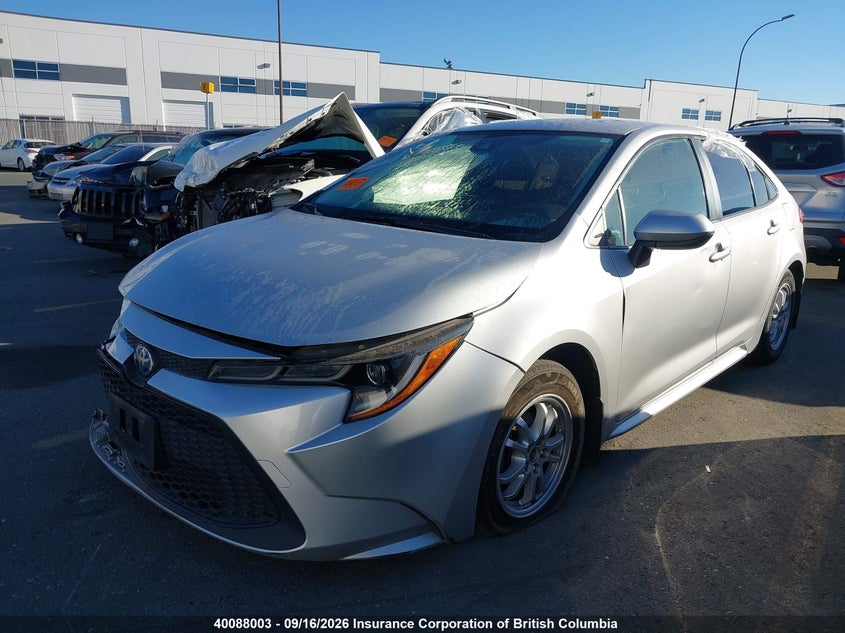 Vin: jtdbbmbe6n3501886, lot: 30106875, toyota corolla 20222