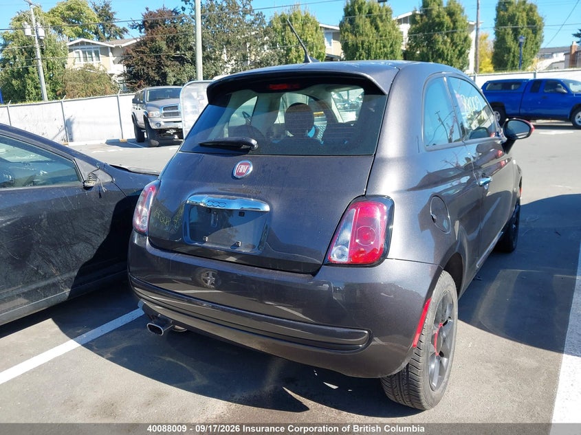 Vin: 3c3cffar7gt209829, lot: 30106881, fiat 500 20164