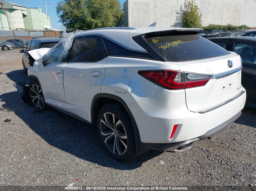 Vin: 2t2bzmca0jc153720, lot: 30106884, lexus rx 350/base/f sport 20183