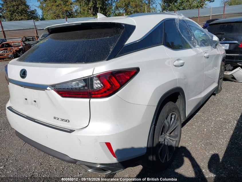 Vin: 2t2bzmca0jc153720, lot: 30106884, lexus rx 350/base/f sport 20184