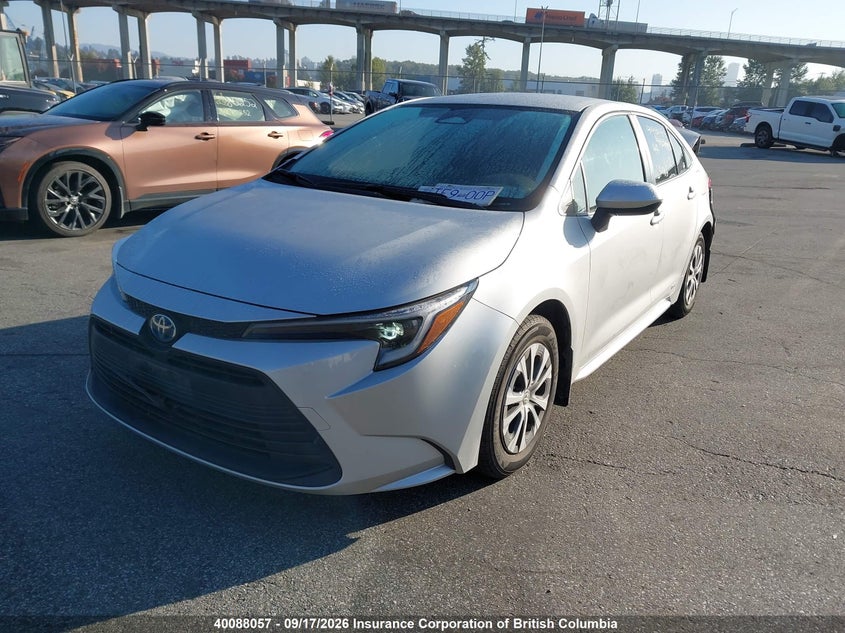 Vin: jtdbdmhe9pj000569, lot: 30106937, toyota corolla hybrid le 20232