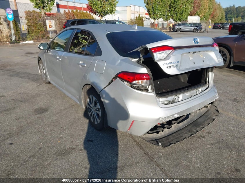 Vin: jtdbdmhe9pj000569, lot: 30106937, toyota corolla hybrid le 20233