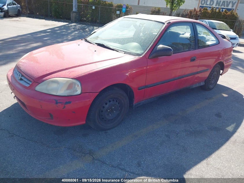 2000 Honda Civic, Био/химия, IAAI, VIN 1HGEJ6170YL805445 — фото 2
